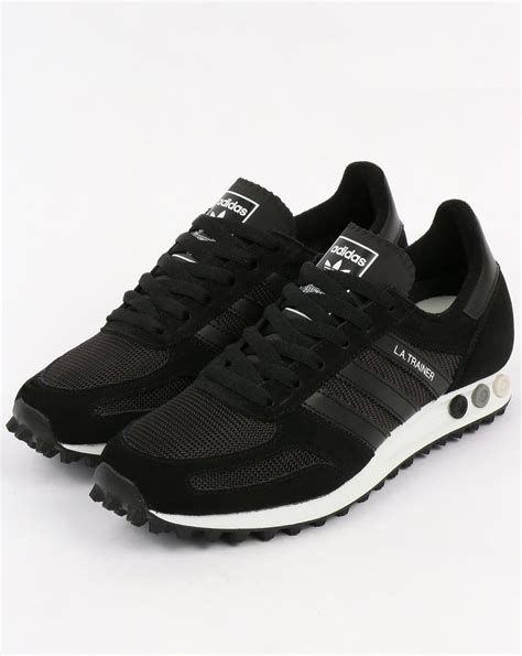 adidas la trainer black footlocker|adidas la trainer shoes.